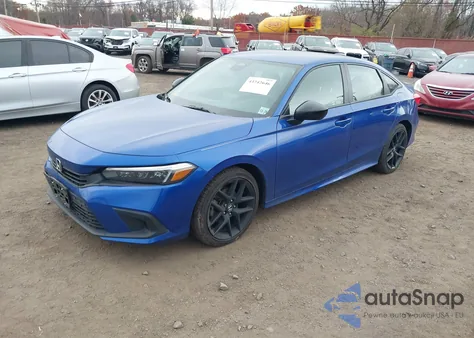 2024 Honda Civic Sport z USA, uszkodzony, nr VIN 2HGFE2F54RH517242